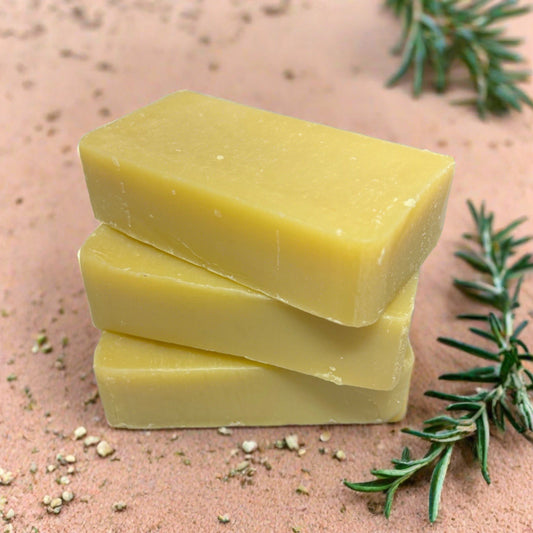 stack of soap bars